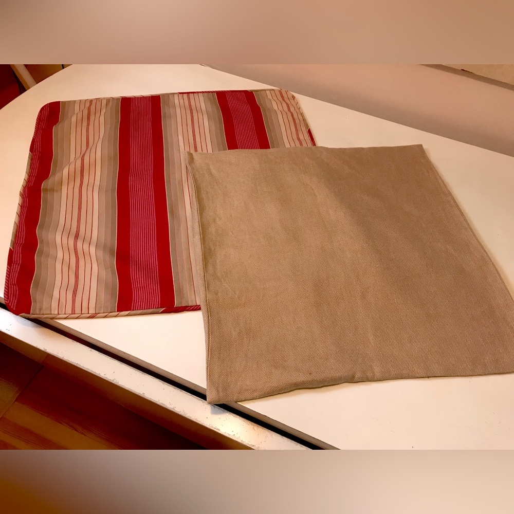 Pair of Pillow Covers - Pottery Barn & PotLuck Studios
